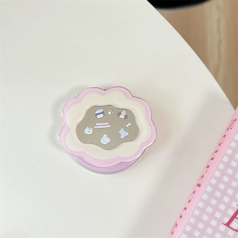 Phone Accessories Aesthetic - Soporte telescópico para teléfono con diseño