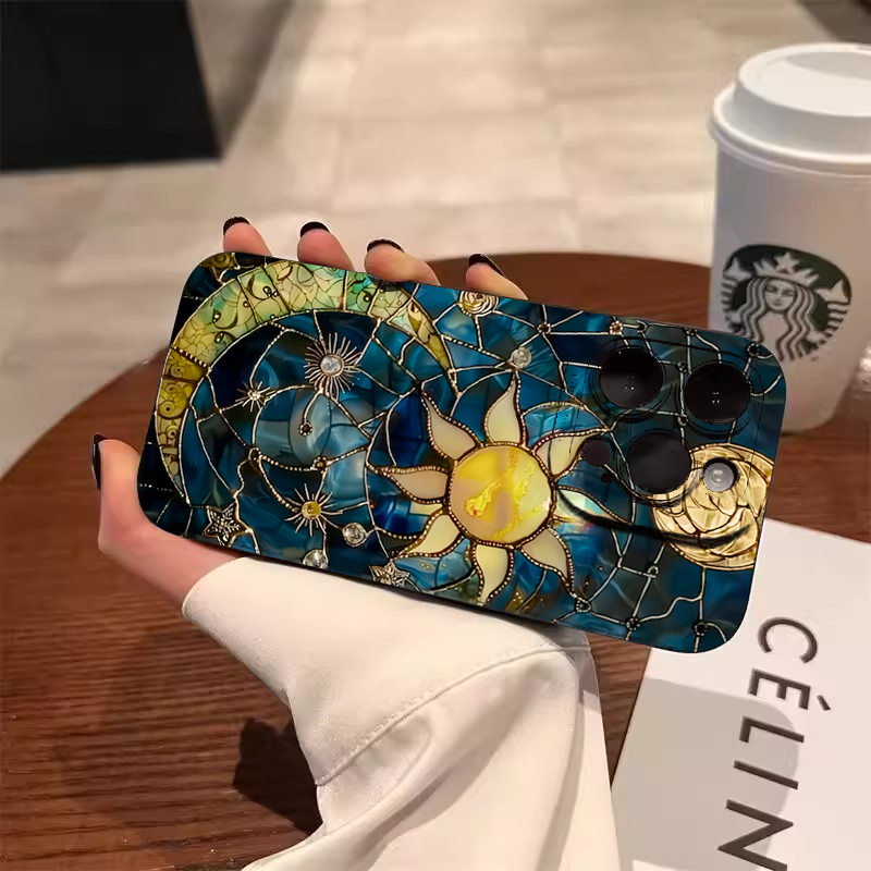 Phone Accessories Aesthetic - Funda de Teléfono con Estampado Estético