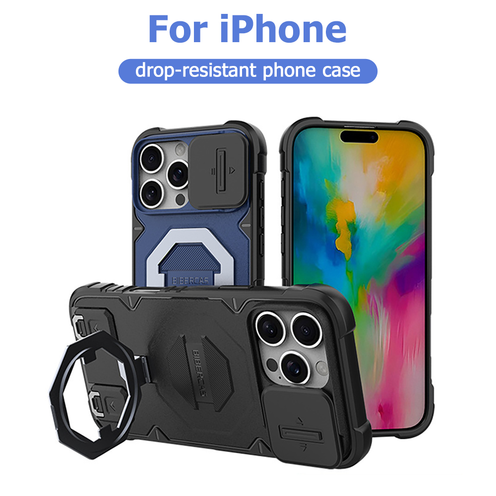 Phone Accessories Quotes - Funda Magnética con Anillo y Soporte