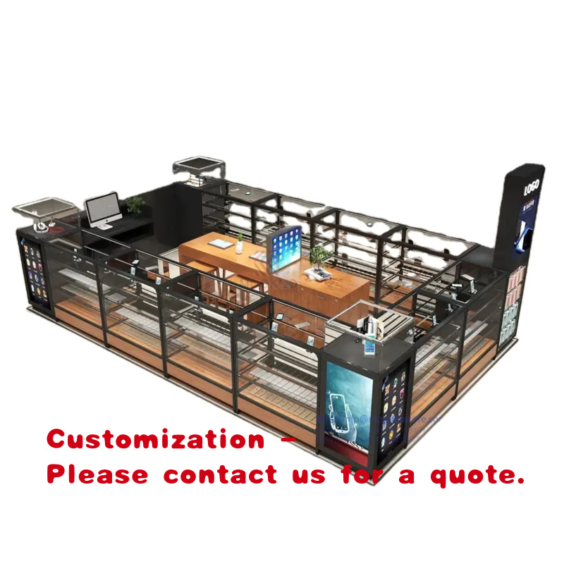 Phone Accessories Design Shop - Exhibidores de Vidrio y Metal para