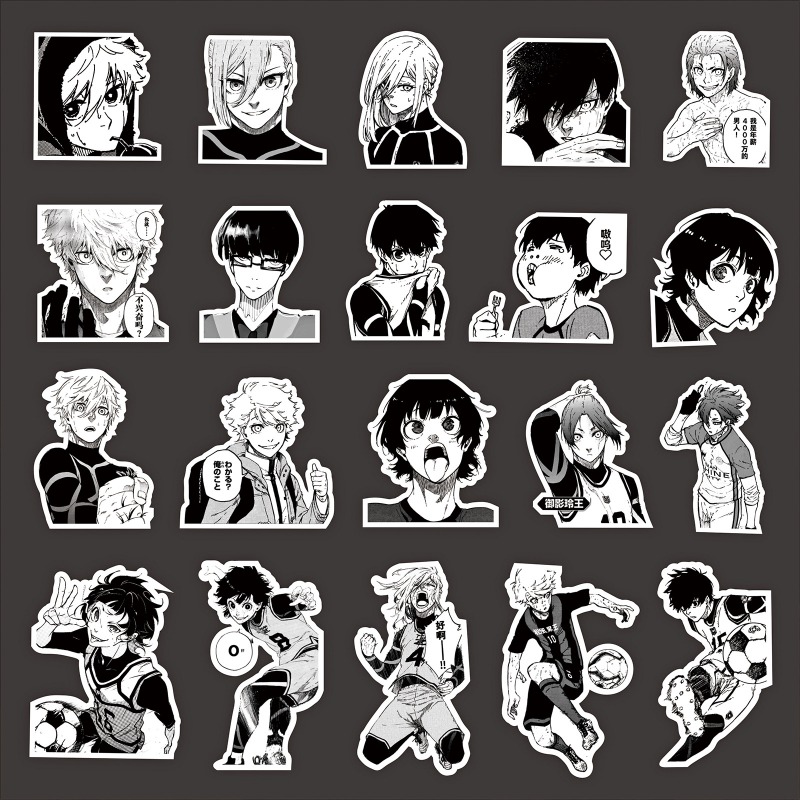 70 pegatinas de anime Blue Loc - Phone Accessories Toys reseña y precio