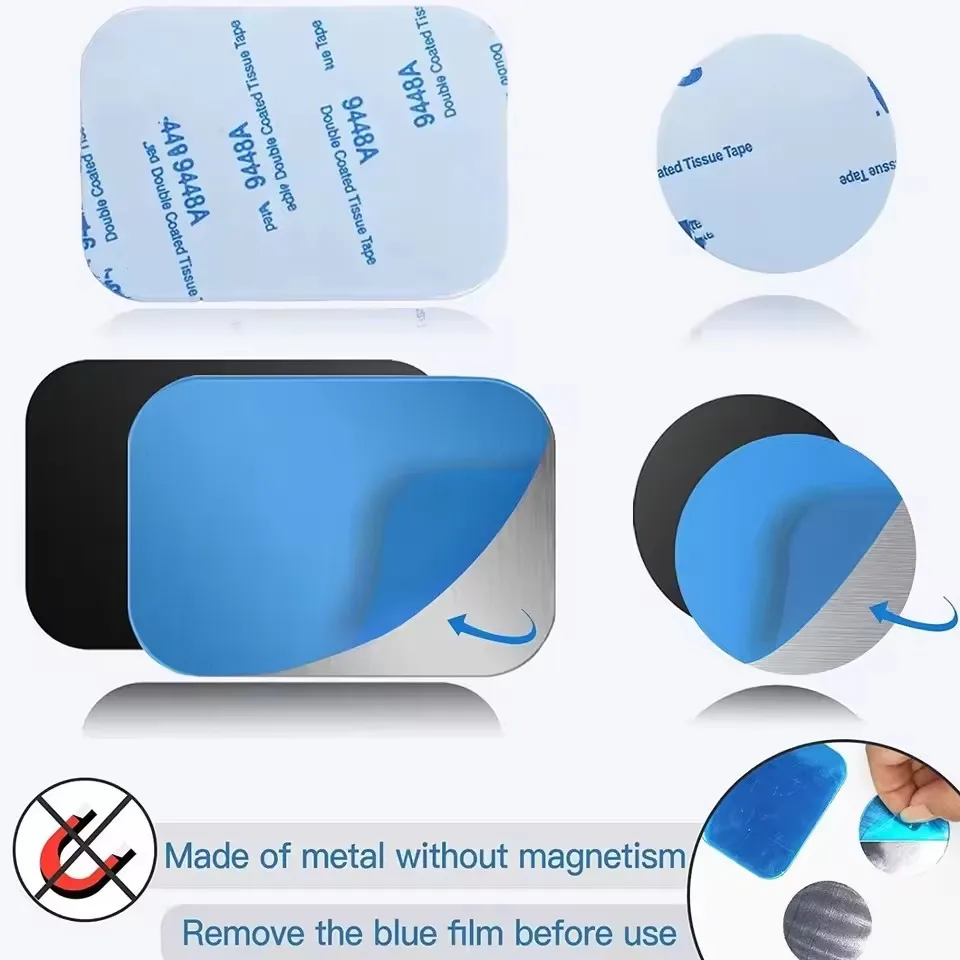Placa metálica magnética delga - Phone Accessories Quotes reseña y precio